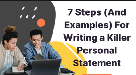 how to write a winning personal statement