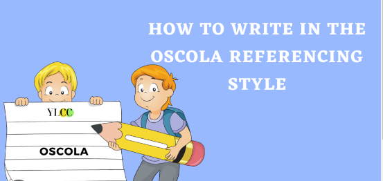 how to write using oscola referencing style