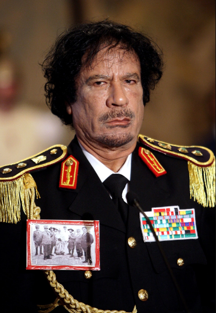 the life history of muammar-al-gaddafi